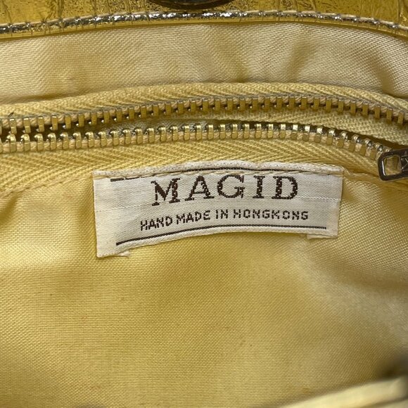 Magid Unisex Gold/Silver Chainmail Vintage Style Handmade Crossbody Bag - Picture 5 of 11